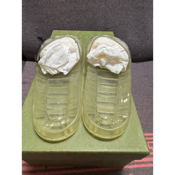 Gucci Pursuit slides transparent size 8 men - Picture 5 of 7